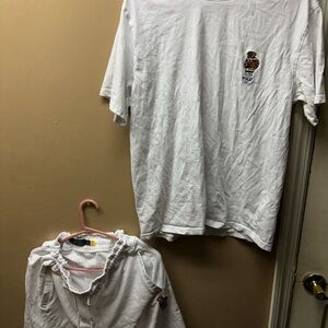 Polo short set by Ralph Lauren White